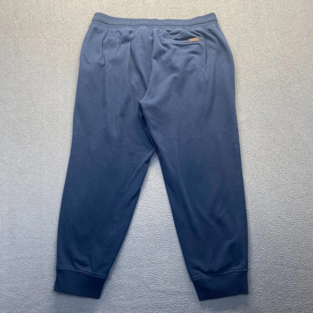 Orvis Pants Mens Size XL Blue Fleece Pockets Jogger Performance Gym Sweatpants
